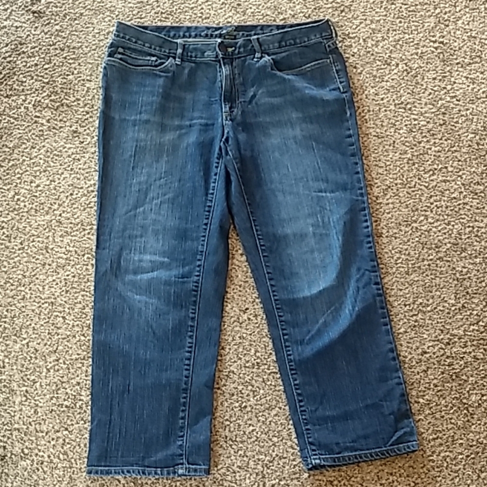 Boyfriend cropped jeans